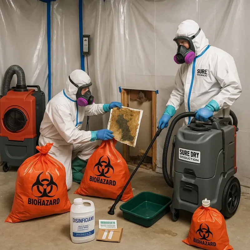 Contaminated Water Handling Protocols process in Sugarland Run, VA